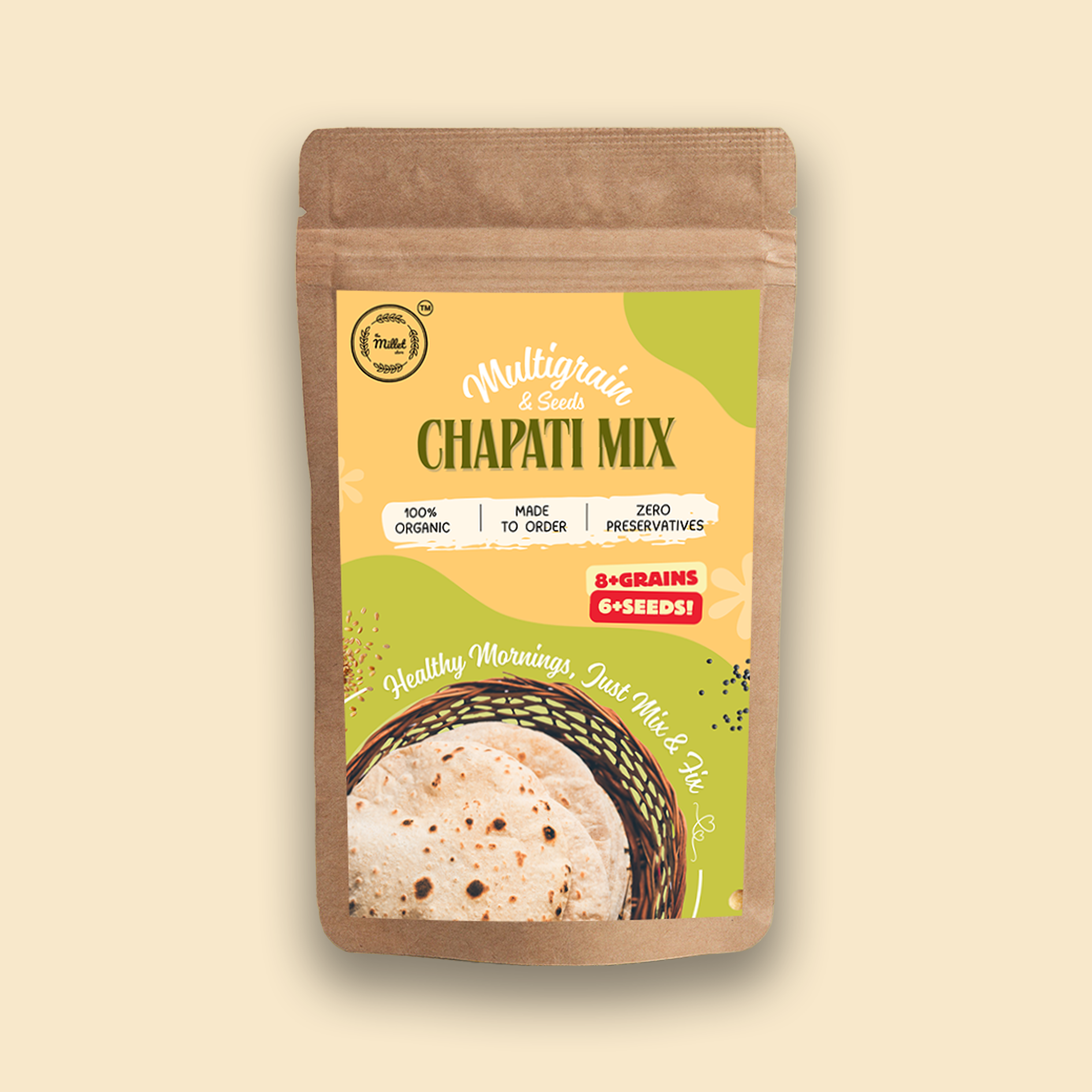 Multi Grain & Seeds Chapati-Roti Mix - The Millet Store