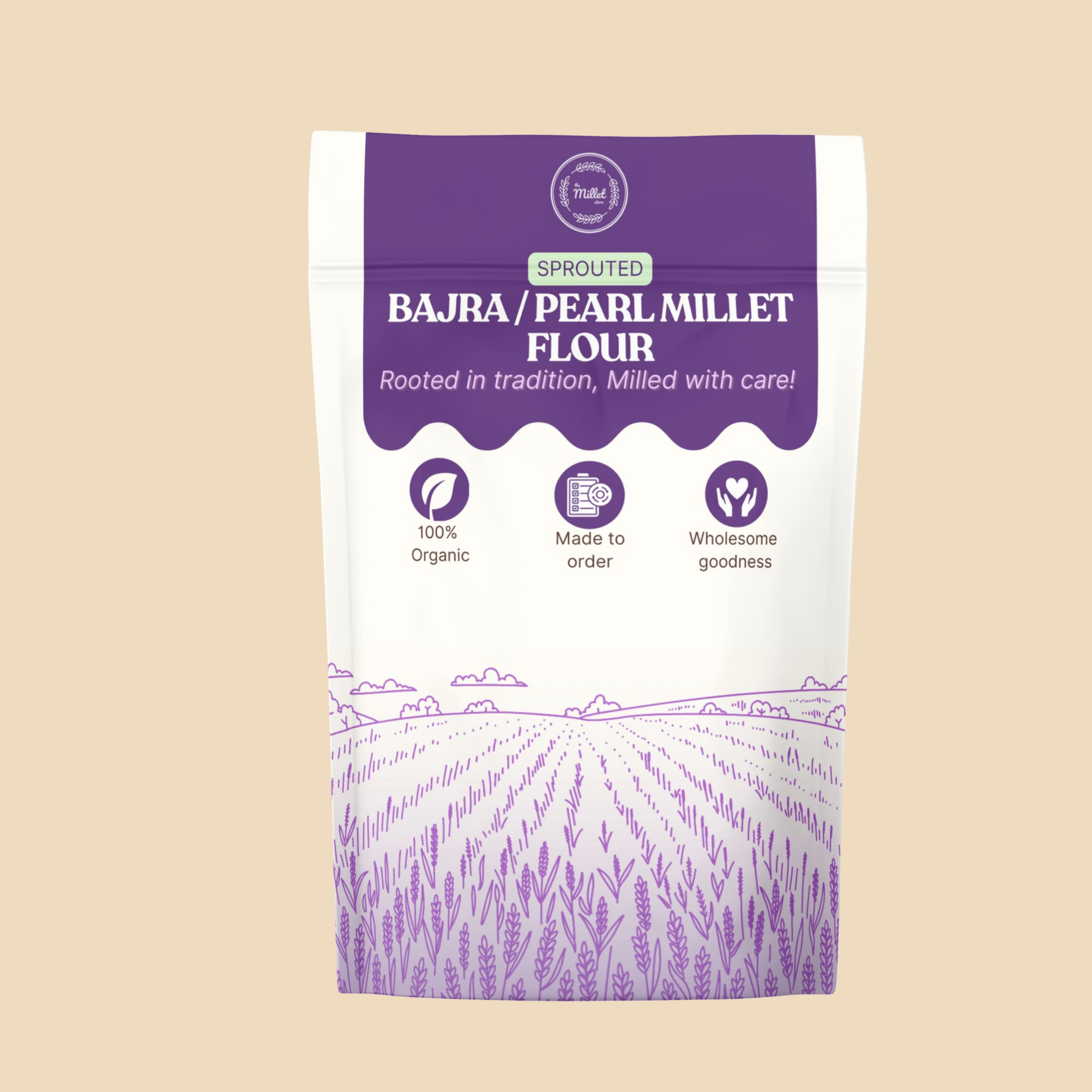 Sprouted Bajra Flour