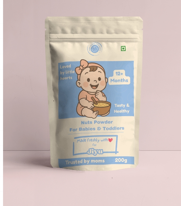 Nuts Powder for Babies & Toddlers - 12+ Months 