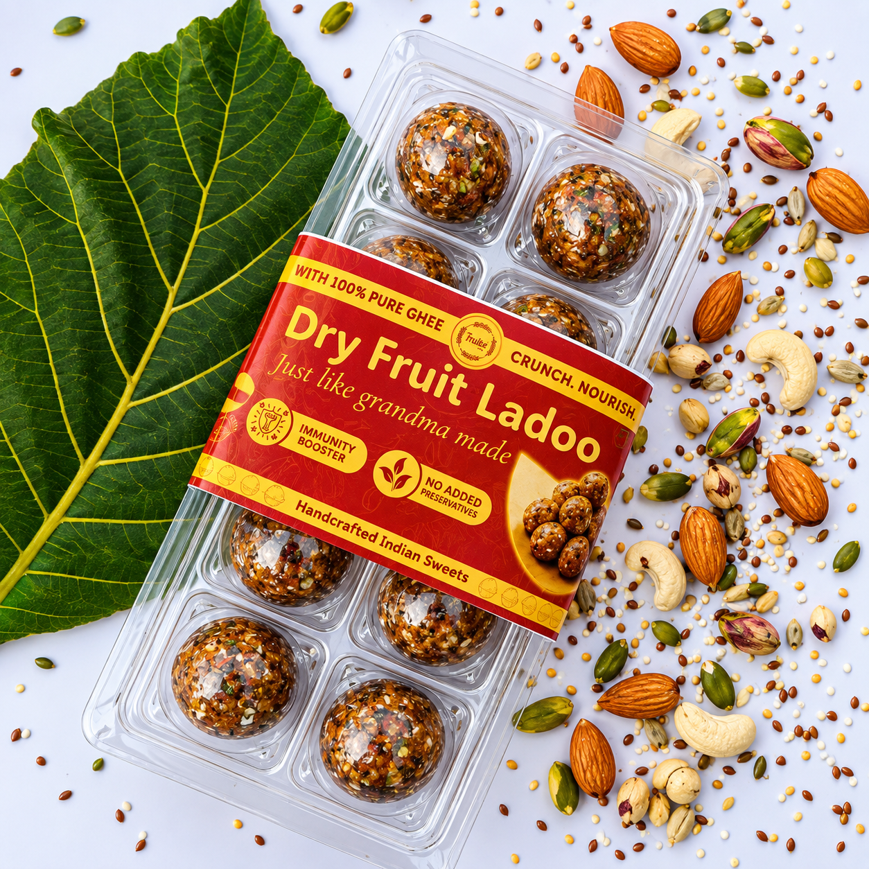 Dry Fruits & Seeds Laddu 