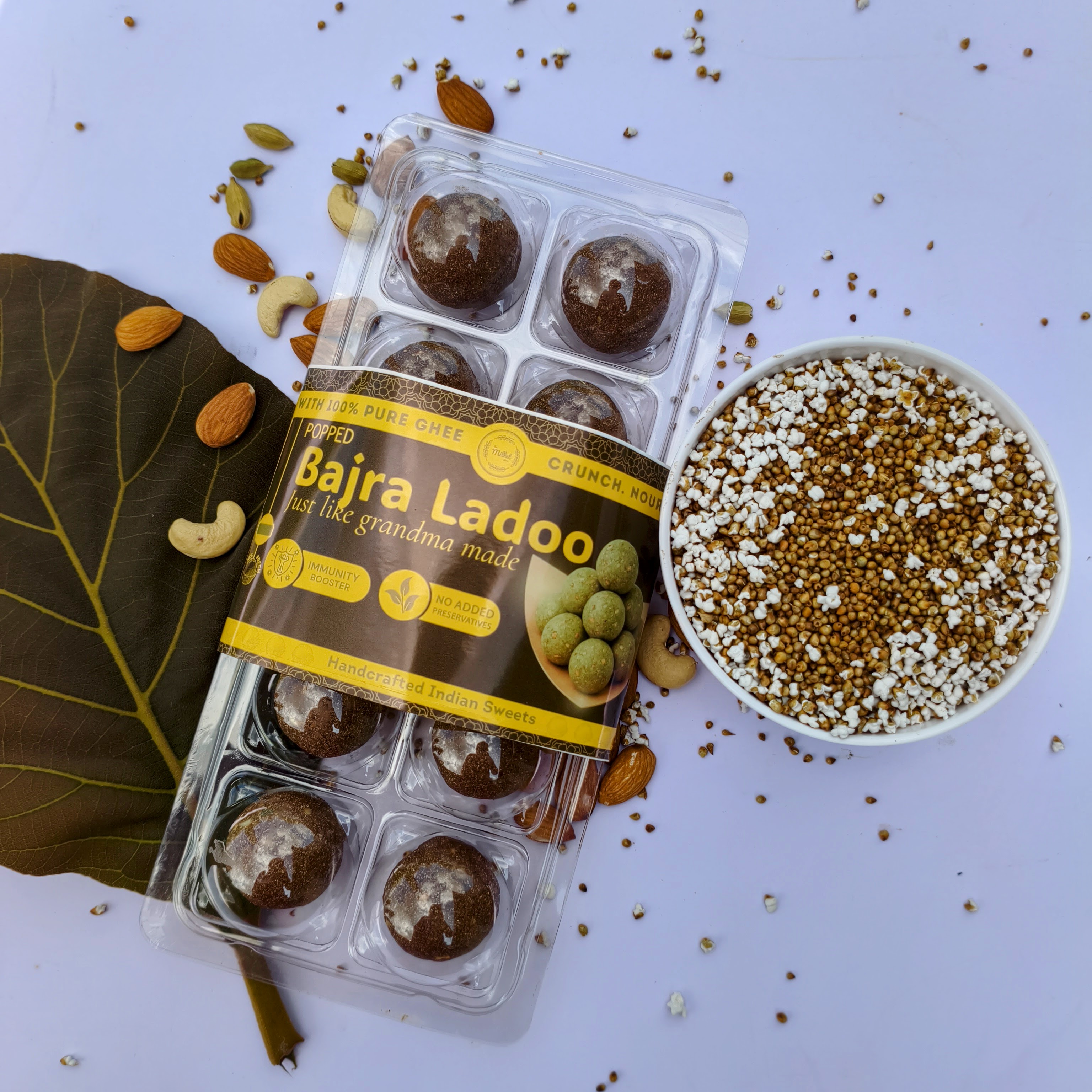 Popped Bajra Laddu 