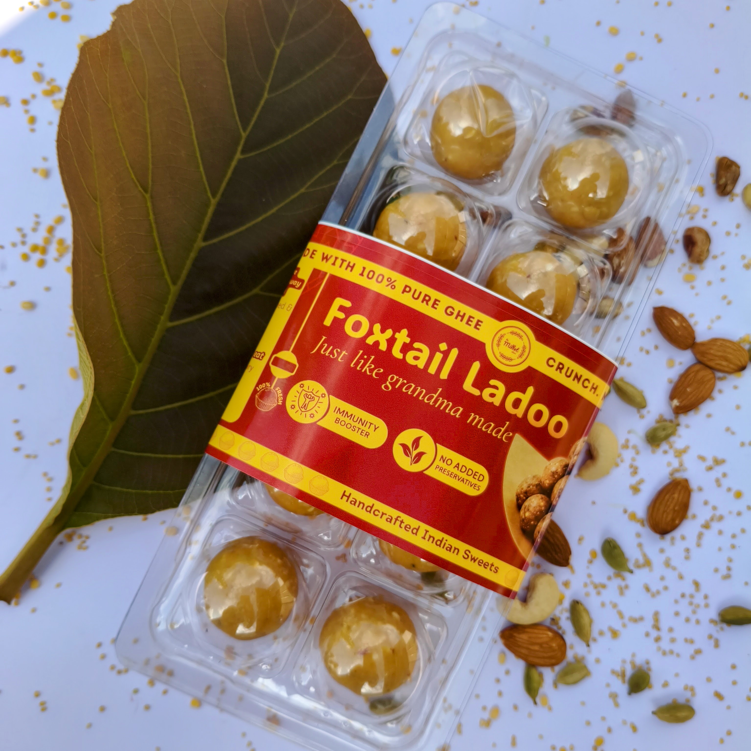 Foxtail Laddu with jaggery 