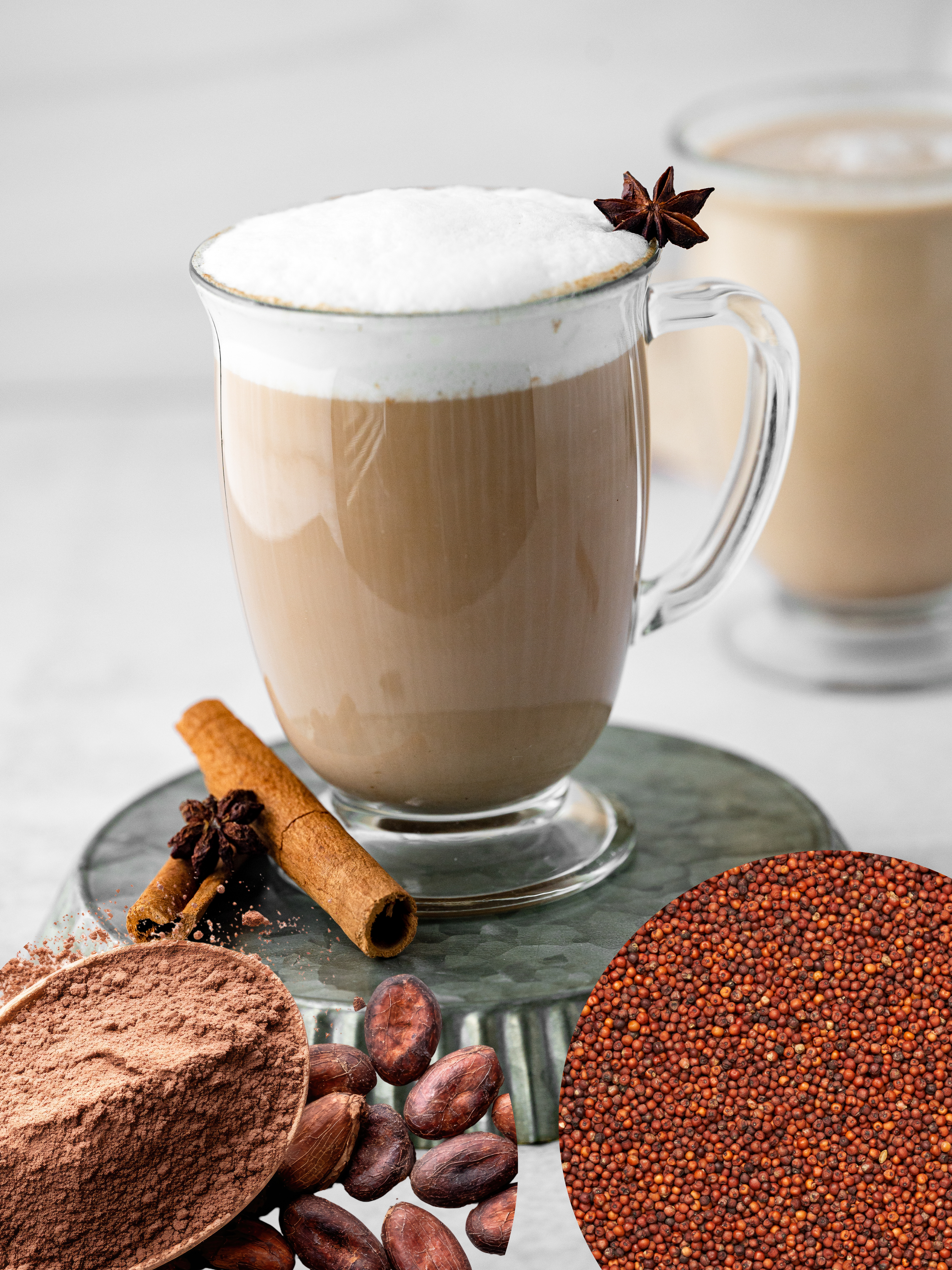 Sprouted Ragi Hot Chocolate mix - Image 2