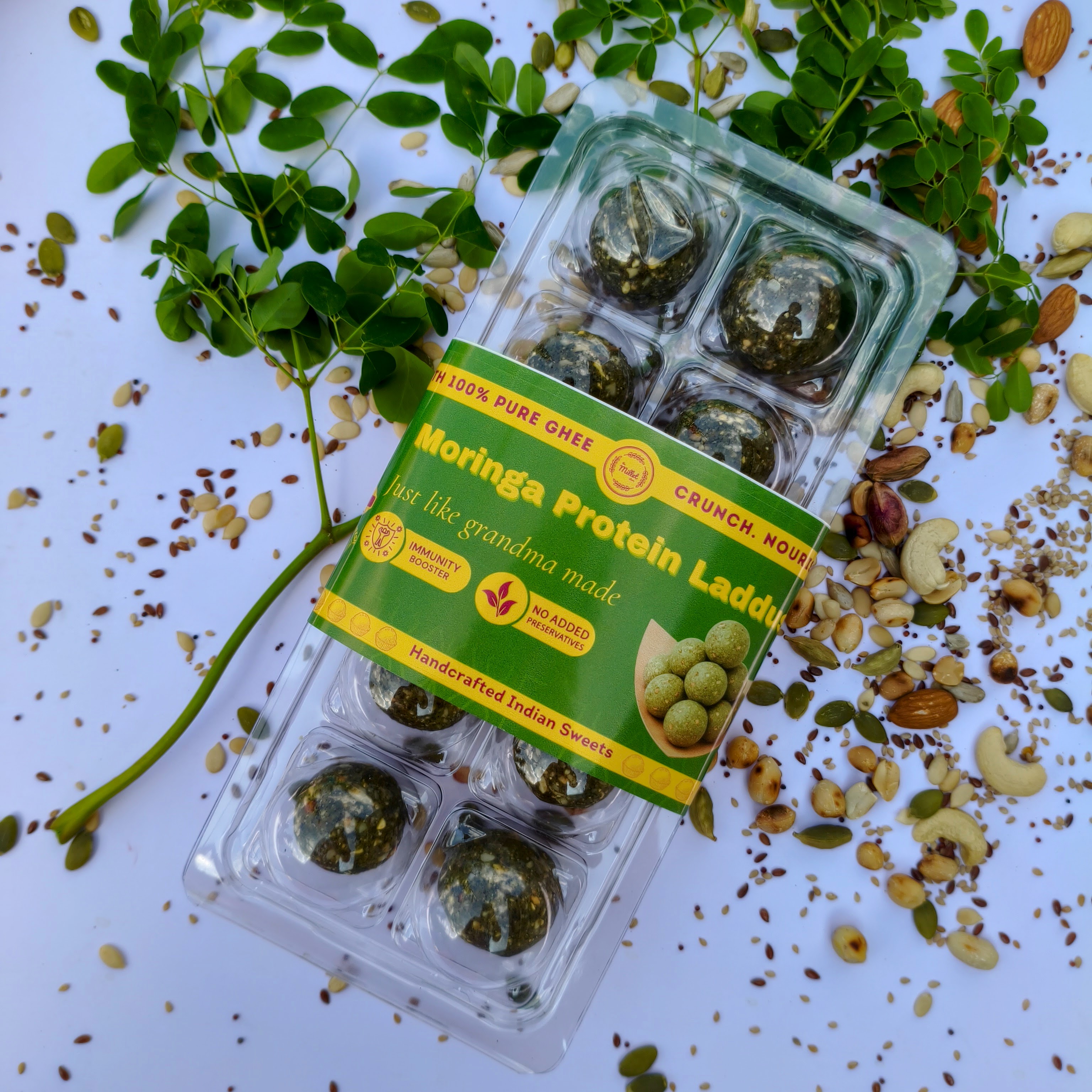 Moringa Dry Fruits Laddu