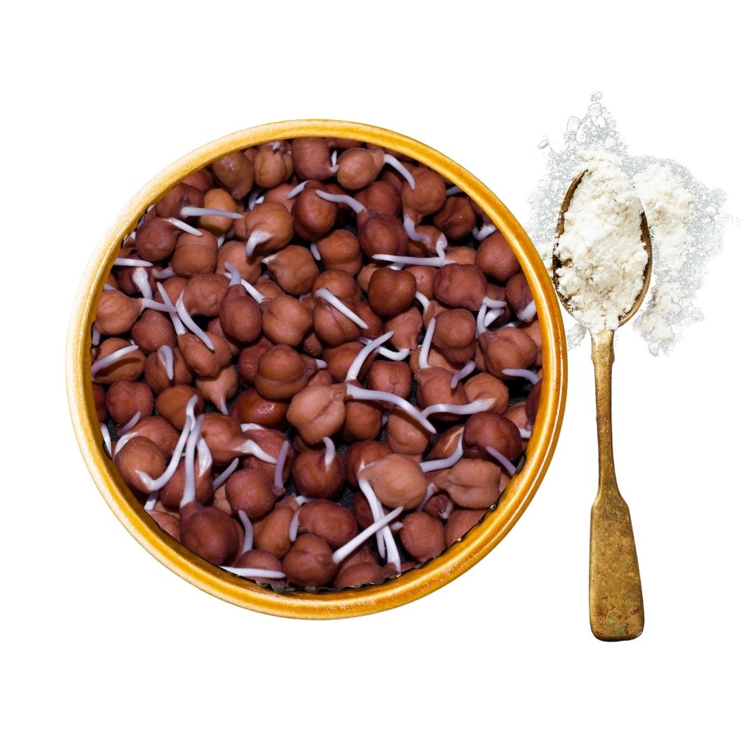Sprouted Brown Channa Dal flour - Image 2