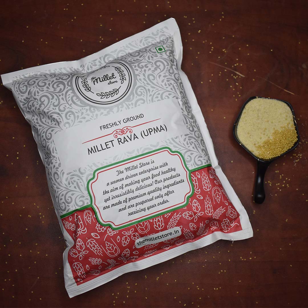 Millet rava (upma) The Millet Store