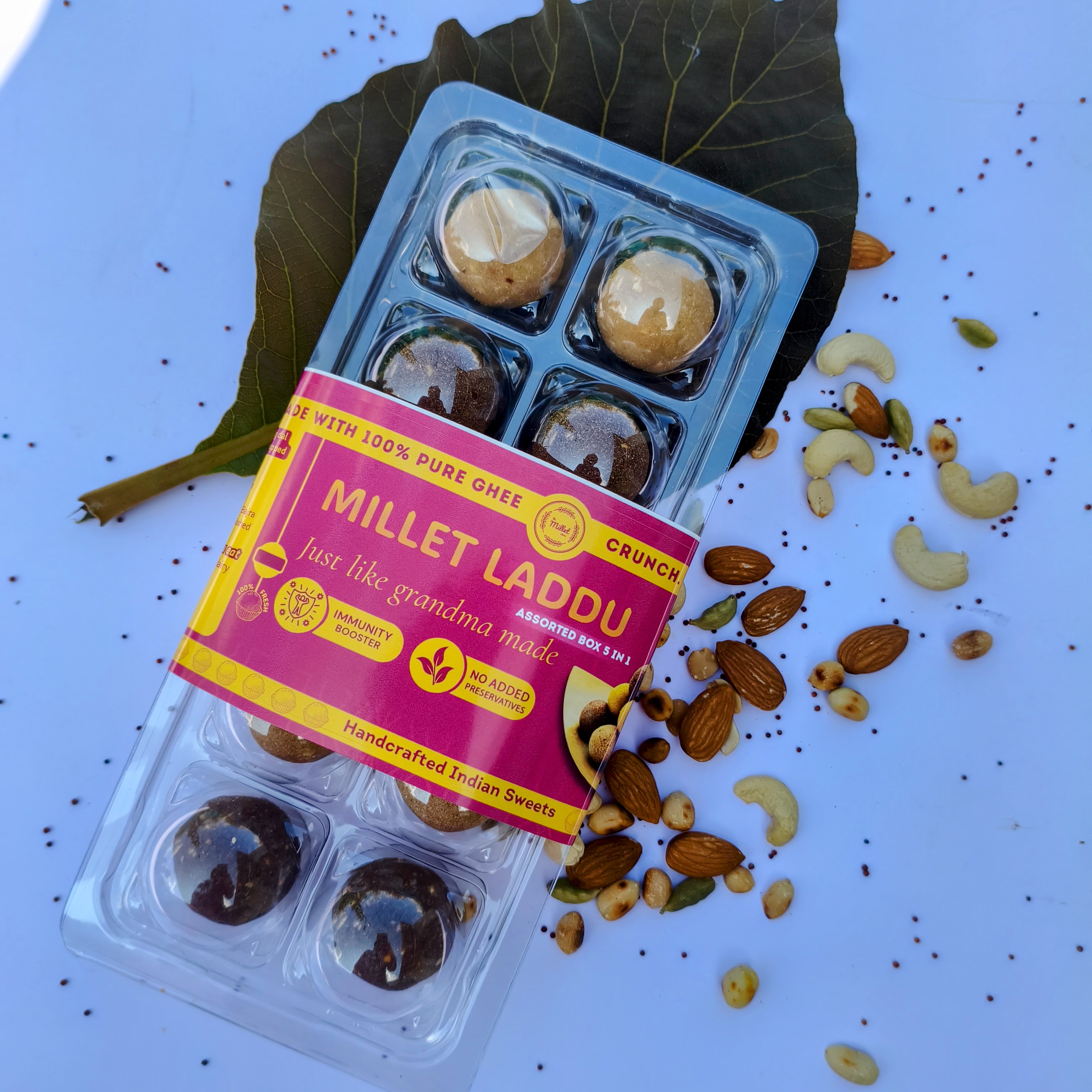 5-in-1 Laddu Combo Box 